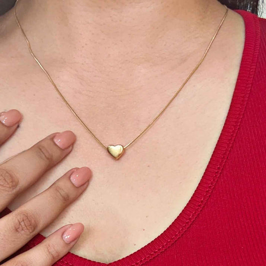 Tiny Heart Anti-Tarnish Pendant
