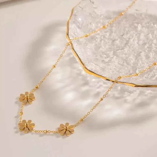 Garden Bloom Anti-Tarnish Pendant
