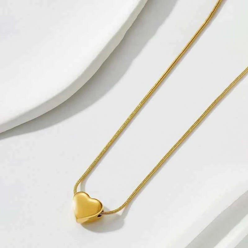 Tiny Heart Anti-Tarnish Pendant