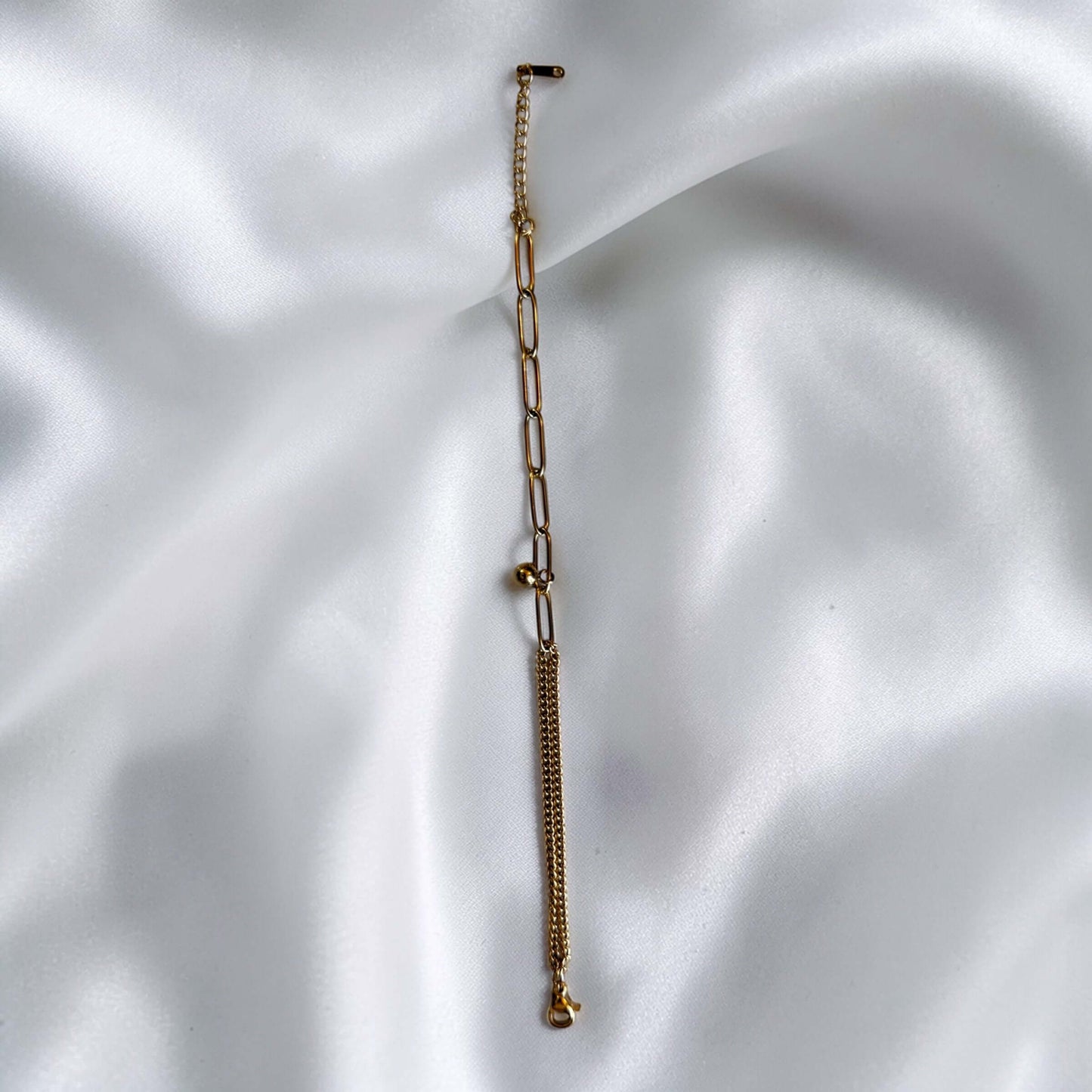 Dual Chain Link Bracelet
