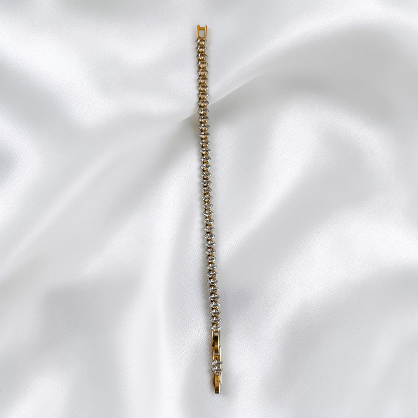 Infinity Spark Tennis Bracelet