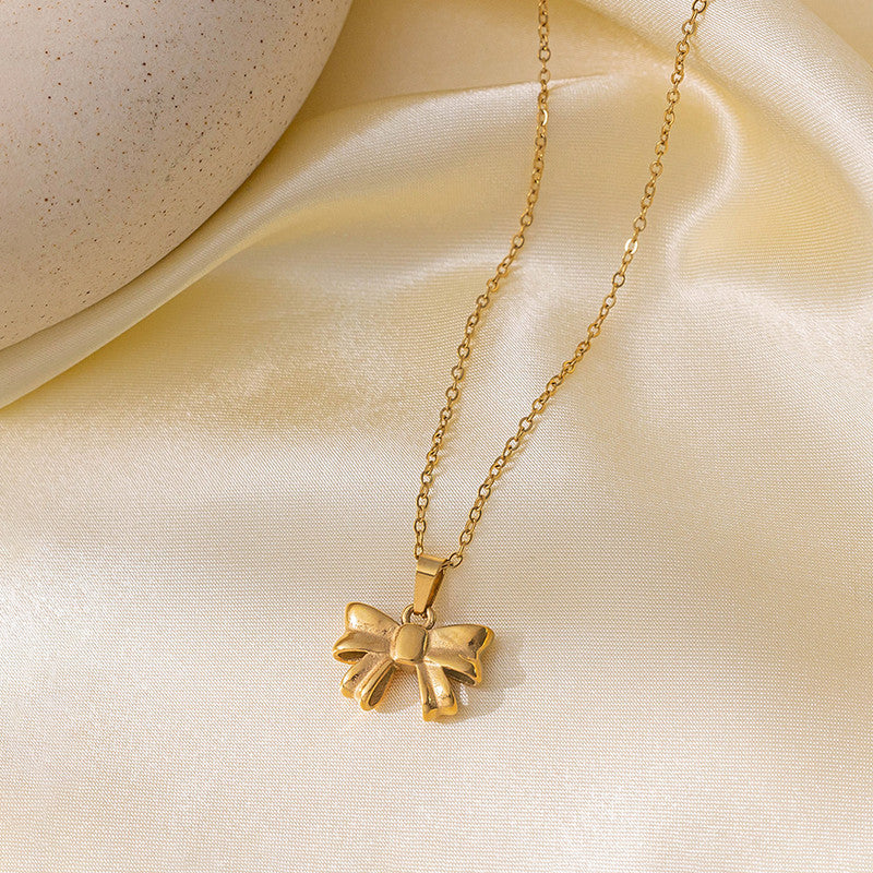 Petite Bow Necklace