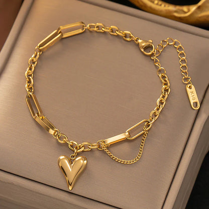 Cupid’s Link Anti-Tarnish Bracelet