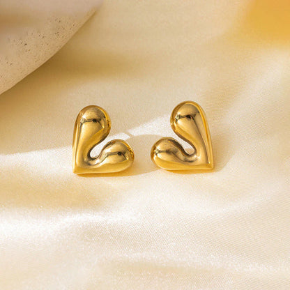 Heart Pop Anti-Tarnish Studs