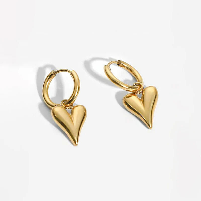 Heartcore Anti-Tarnish Hoops
