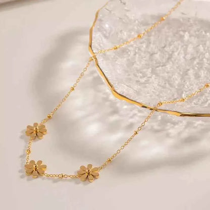 Garden Bloom Anti-Tarnish Pendant