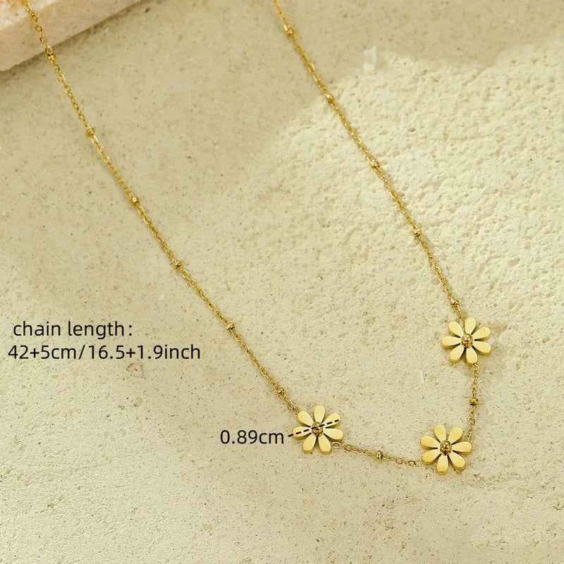 Garden Bloom Anti-Tarnish Pendant