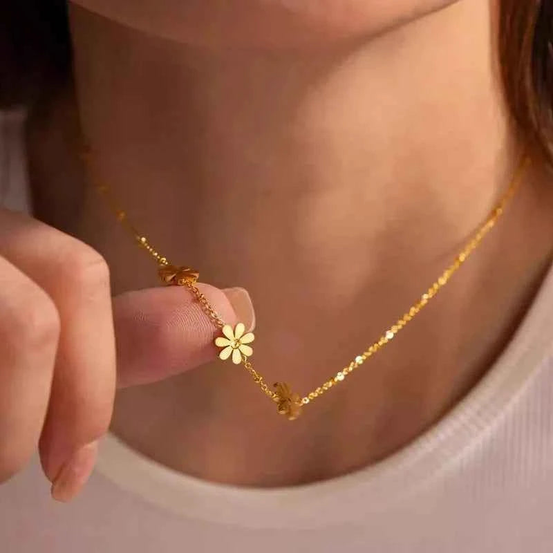 Garden Bloom Anti-Tarnish Pendant