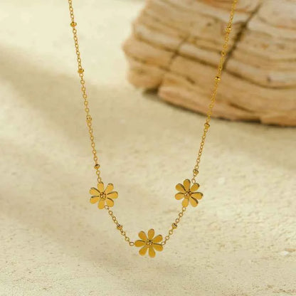 Garden Bloom Anti-Tarnish Pendant