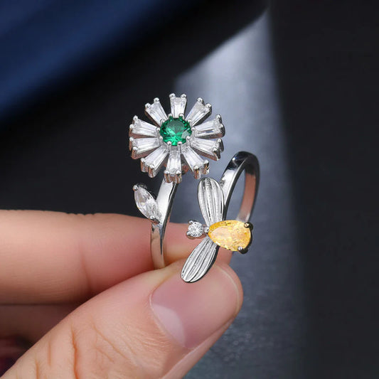 Bloom Spin Ring