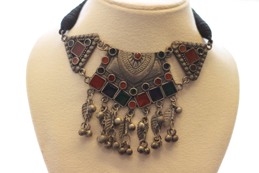 Noor Afsana Oxidised Choker Set