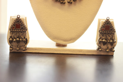 Noor Afsana Oxidised Choker Set