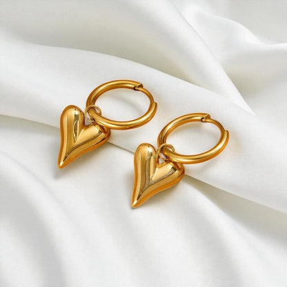 Heartcore Anti-Tarnish Hoops