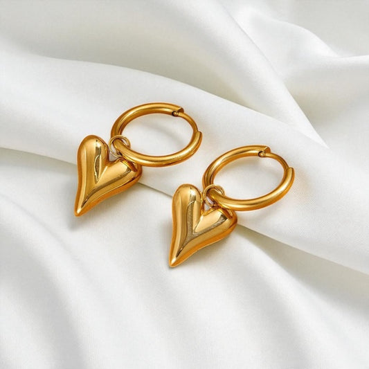Heartcore Anti-Tarnish Hoops