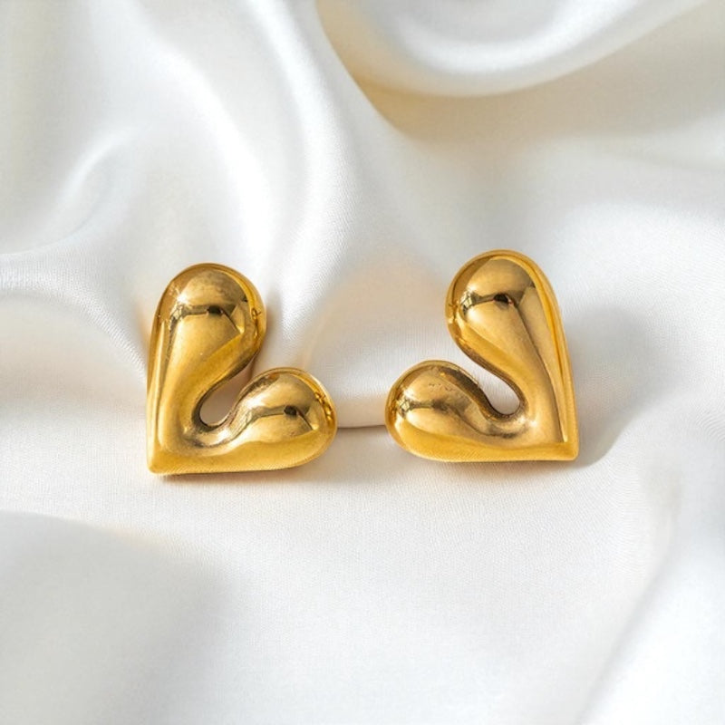 Heart Pop Anti-Tarnish Studs
