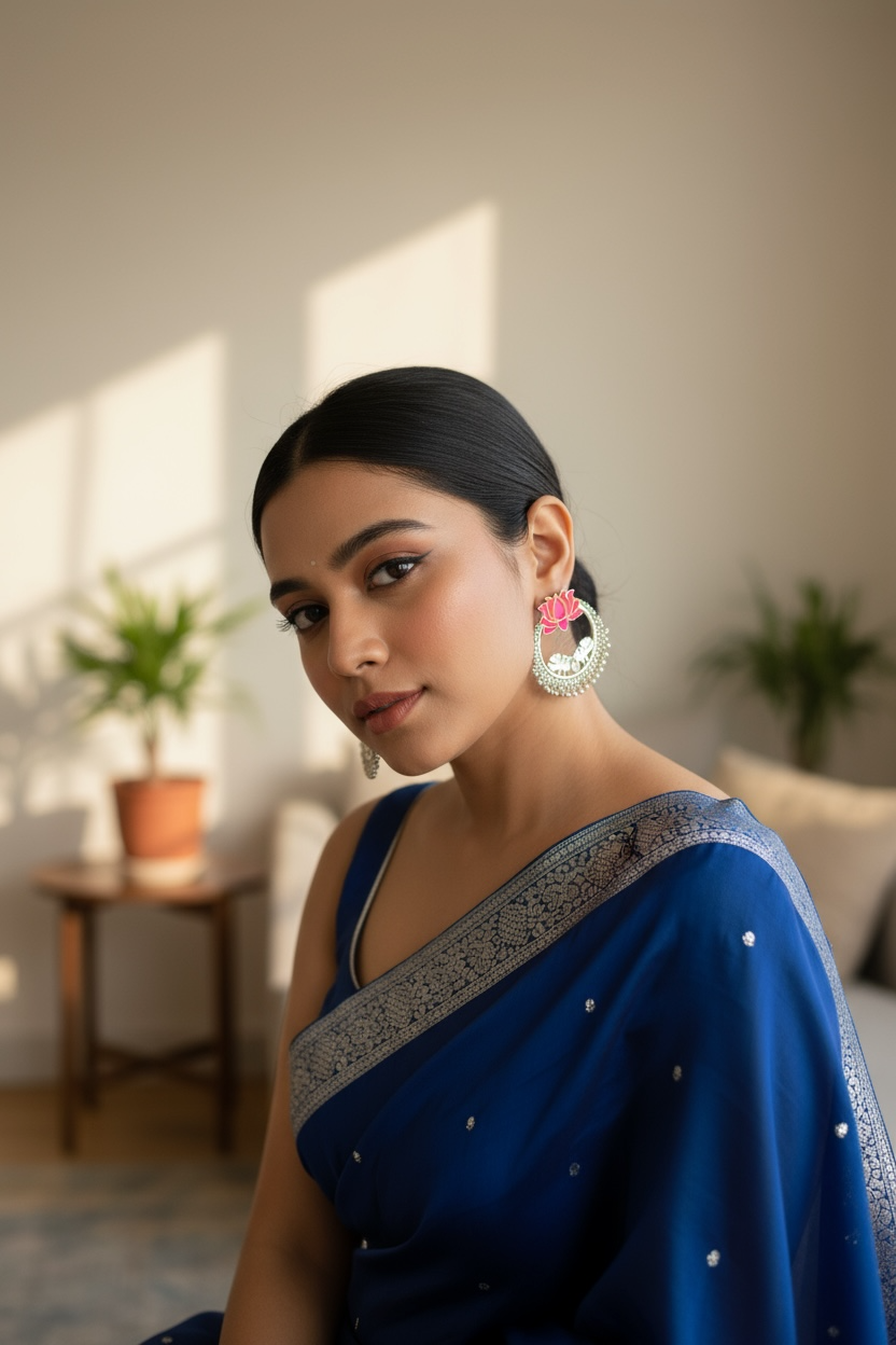 Kamal Katha Earrings