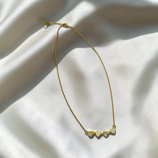 Fourfold Heart Necklace