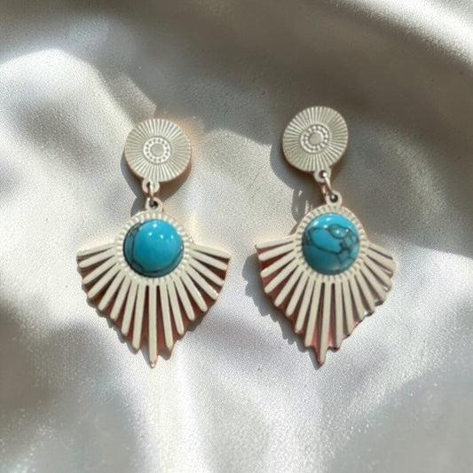 Turquoise Sunray Drops