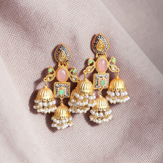 Noor Gul Jhumkas
