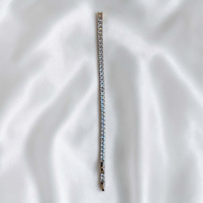 Frost Edge Tennis Bracelet