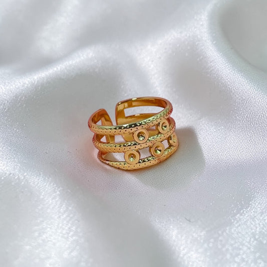 Halo Stack Ring