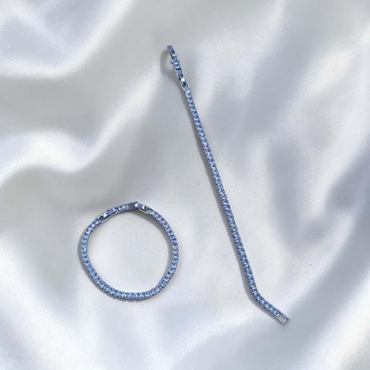 Ice Point-Cut Tennis Bracelet