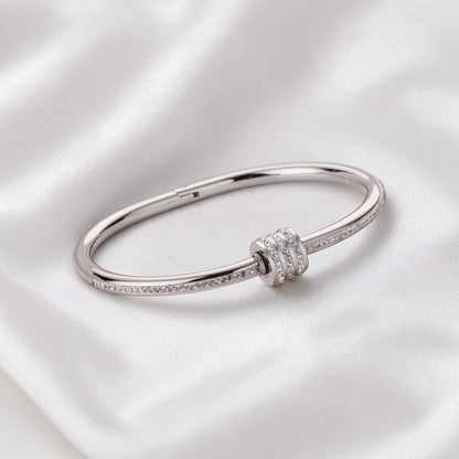 Crystal Lock Bangle
