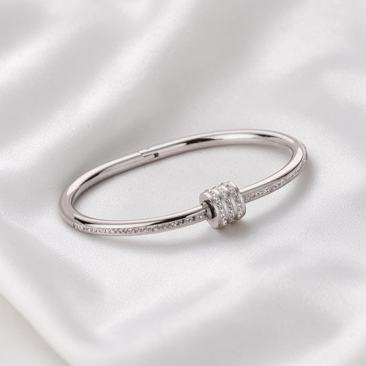 Crystal Lock Bangle