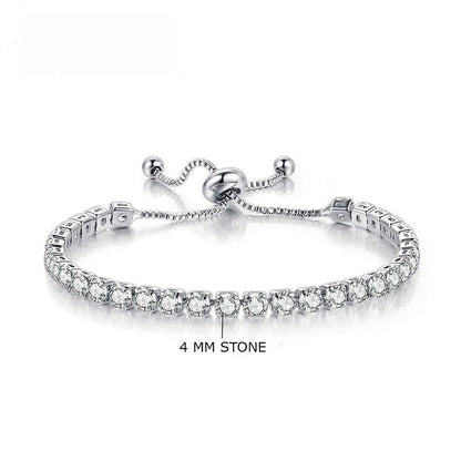 Adjustable Tennis Bracelet